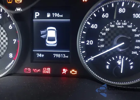 2019 Hyundai Elantra Sel z USA, uszkodzony, nr VIN 5NPD84LF1KH425928